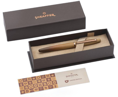 Pióro wieczne Sheaffer VFM Coffe Edition pozłacane PVD