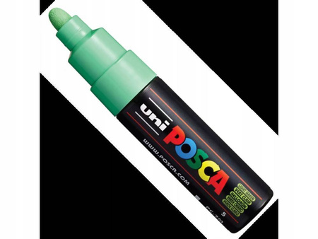 Marker Posca PC-7M - Uni - JASNY ZIELONY