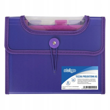 TECZKA VFILE A5 PP Z 6 PRZEKŁ.FIOLETOWA STRIGO
