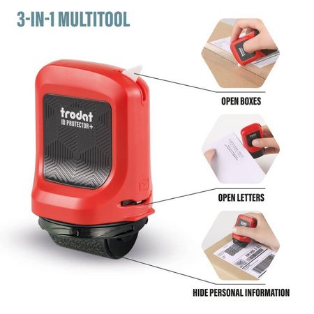 Automat Trodat ID Protector IRF-25IDP+ czerwony