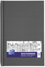 SZKICOWNIK OXFORD SKETCHBOOK SZYTY A6/96K SZARYW