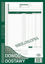 Dowód dostawy Michalczyk i Prokop 315-1 A4 80