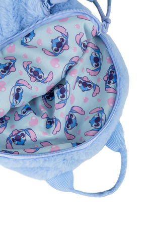 DISNEY FLUFFY PLECAK DZIECIĘCY STITCH BLUE