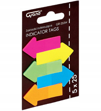 Zakładki indeksujące Grand strzałki GR-255W