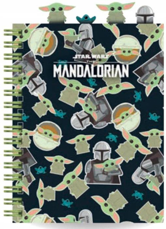 DISNEY KOŁOBRULION A5 100K FACES MANDALORIAN CP
