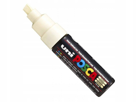 Uni marker Posca PC-8K plakatowy KOŚĆ SŁONIOWA