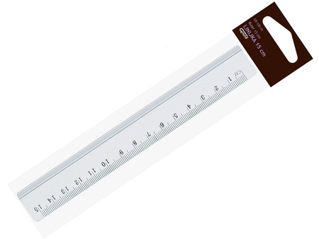 Linijka GRAND aluminiowa - 15 cm GR-120-15