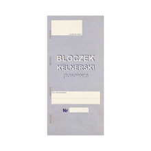 Bloczek kelnerski (bonownik)