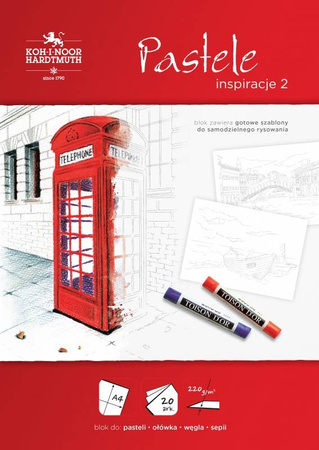 Koh i Noor blok inspiracje pastele II