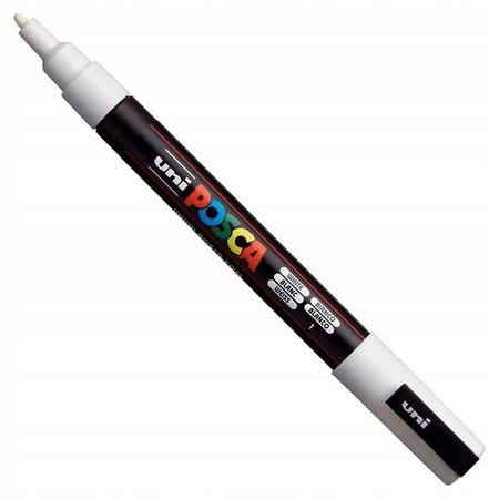 MARKER UNI POSCA PC-3M BIAŁY NR 1