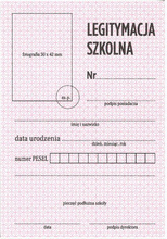 Legitymacja MENiS I/1 dla szkół podstawowych i ponadpodstawowych 10szt
