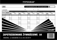 Zapotrzebowanie żywnościowe