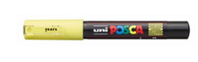 Marker Mazak Posca z farbą plakatową PC-1M PASTELOWY ŻÓŁTY