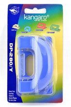 Dziurkacz do 11 kartek blister błękitny biurowy