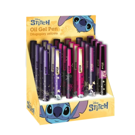 DISNEY GOLD DŁUGOPIS ŻELOWY MIX STITCH