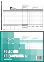 Druk Polecenie ksiegowania Emeko 728 A5 Wielokopia
