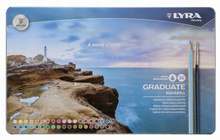 Lyra Graduate Kredki akwarelowe 36 kol. + pędzelek