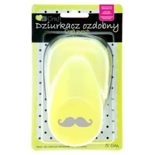 Dziurkacz ozdobny Wąsy 5cm