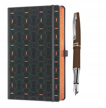 ZESTAW NOTES COPPER WEAV.+PIÓRO JAZZ HERLITZ