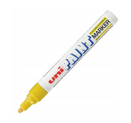 Uni marker olejowy PX-20 żółty