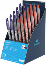 Display piór kulkowych Voyage M 30szt mix kolorów