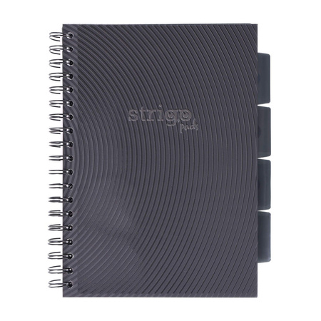 Kołozeszyt STRIGO PADS Project Book B5 kratka Basic szary
