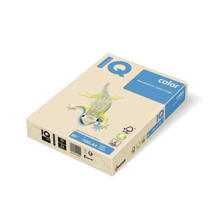 IQ PAP.KS.KOL.KREMOWY A4/160GR