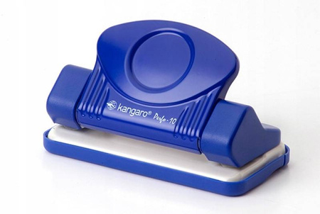 Dziurkacz Perfo 10 do 10 kartek niebieski biurowy