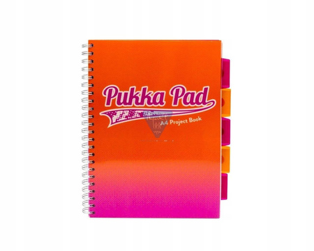 Kołozeszyt Pukka Pad P. Book Fusion Pomarańcz A4 #