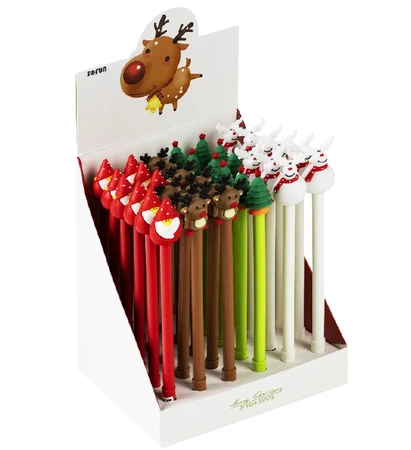 Długopis żelowy Christmas Mix Fandy