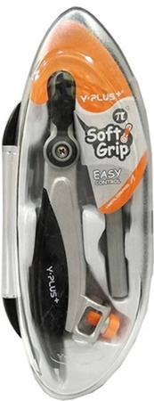 YPlus Metalowy cyrkiel w zestawie z ołówkiem