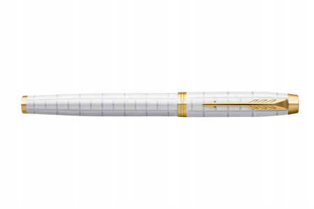 Parker IM Premium Pearl złoty, pióro kulkowe