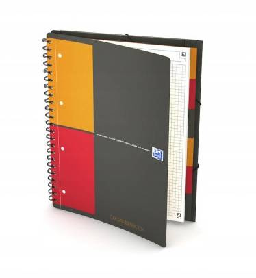 KOŁOZESZYT OXFORD A4+80K ORGANIZERBOOK