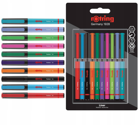 ROTRING CIENKOPIS BLISTER  10 SZT