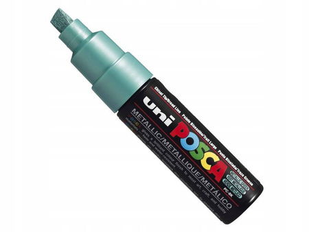 Uni marker Posca PC-8K plakatowy METALIC ZIELONY