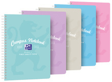 Kołozeszyt Oxford B5+ 80 kartek pastel