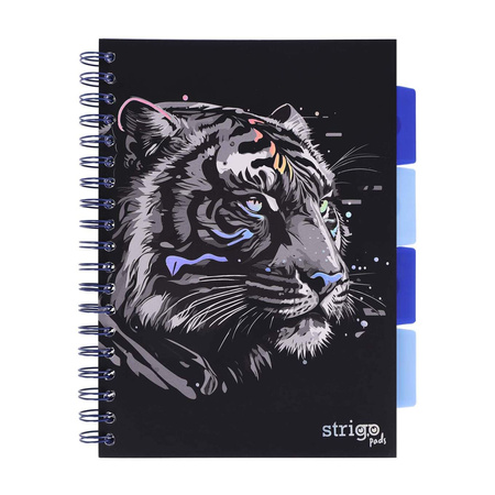 Kołozeszyt STRIGO PADS Project Book B5 linia Tygrys