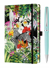 ZESTAW NOTES EDEN ZEBRAS+DŁUG.JAZZ HERLITZ