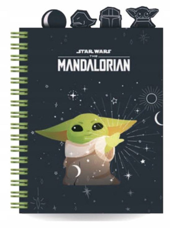 DISNEY KOŁOBRULION A5 100K FACES MANDALORIAN CP