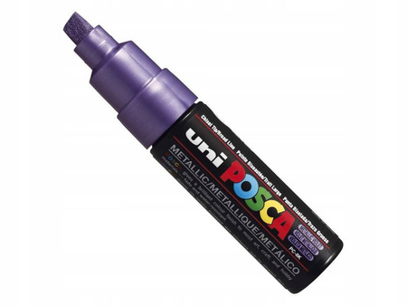 Uni marker Posca PC-8K plakatowy METALLIC FIOLET
