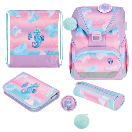 TORNISTER ULTRALIGHT PLUS OCEAN LIGHTS HERLITZ 2025