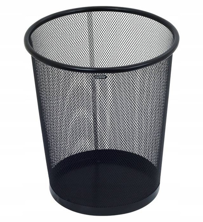 Kosz na papier okrągły Grand GR-020 12 l czarny