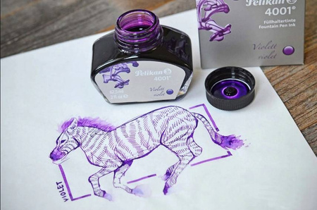 Atrament Pelikan 4001 FIOLETOWY 30 ml