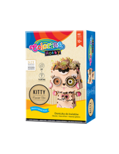 Kids Creative zestaw modelarski doniczka Kotek Colorino