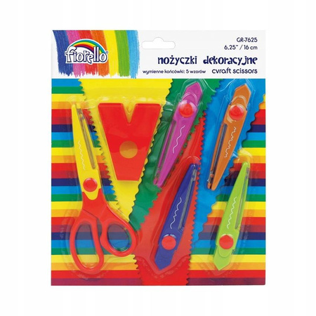 Nożyczki Fiorello 6,25 GR-7625 - 16 cm dekoracyjne