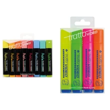 TRATTO VIDEO ZAKAREŚLACZ PASTEL 8 KOLORÓW FILA