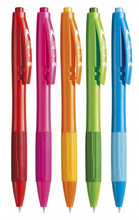 Długopis Tetis KD712 z bocznym automatem NIEBIESKI