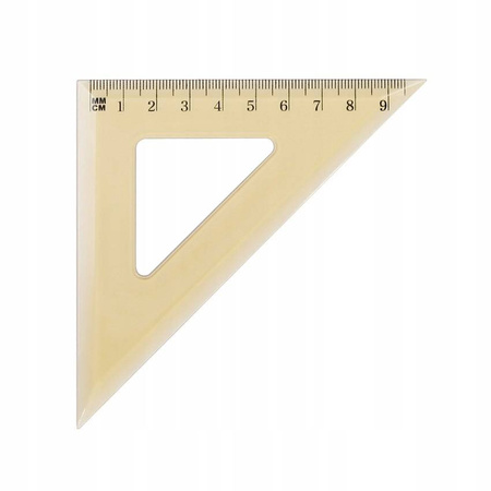 Ekierka szkolna GRAND GR-854 45 / 9,5 cm