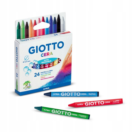 Kredki woskowe Giotto 24 kolory