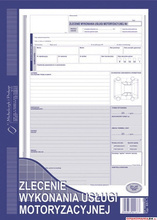 ZWU Zlecenie wyk.usługi motoryzac.